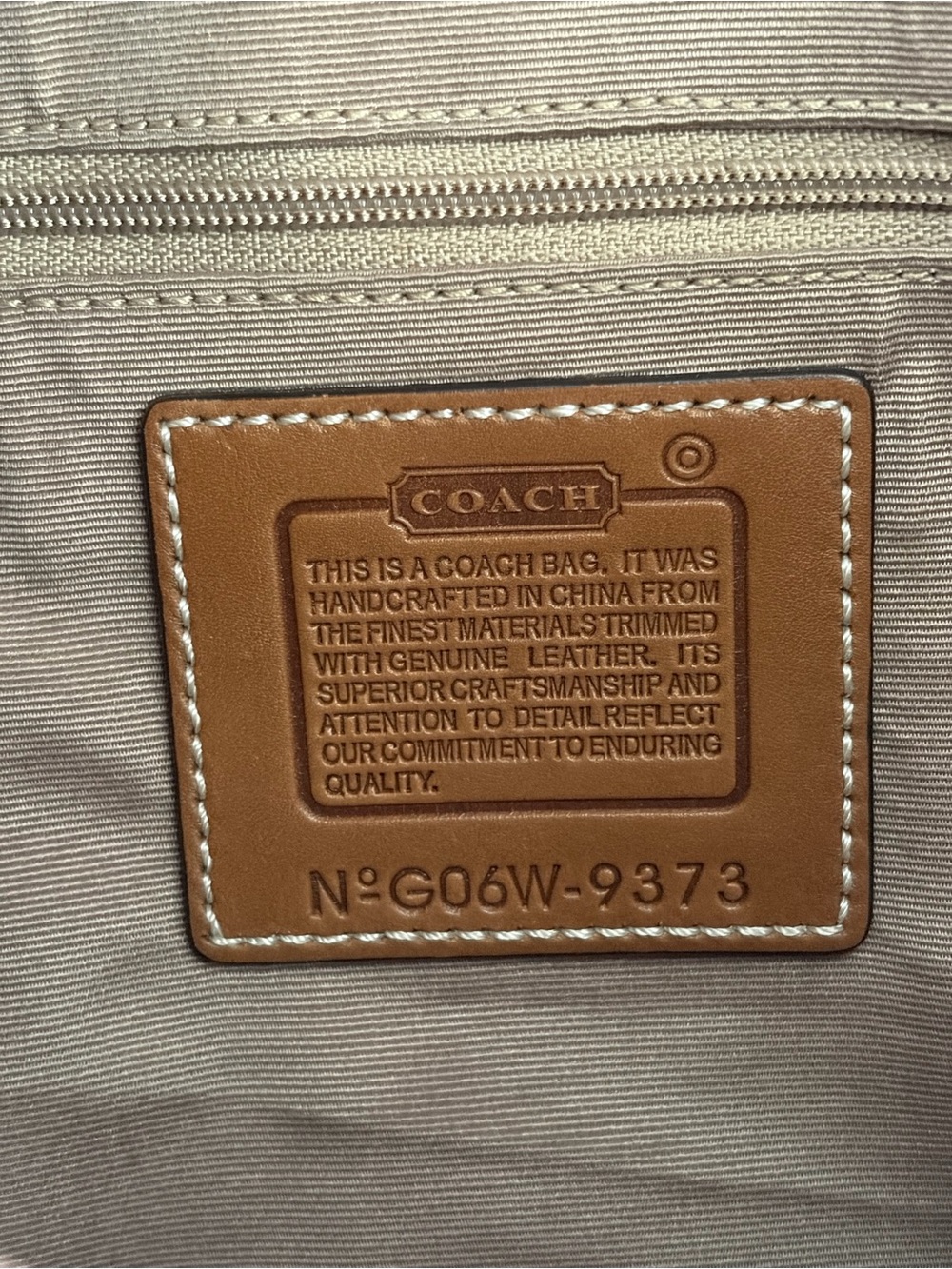 Coach Vintage Y2K Signature Canvas and Suede Shoulder Bag - Picture 11 of 15